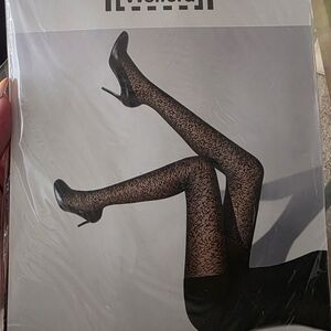 Wolford Elegant Black Lace Tights